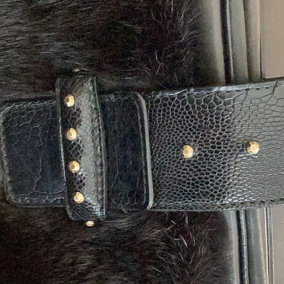 Valentino Garavani Vintage AUTHENTIC Leather purse brown bag 13“ wide 9 1/2“ L - Picture 8 of 14